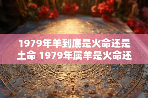 1979年羊到底是火命还是土命 1979年属羊是火命还是土命
