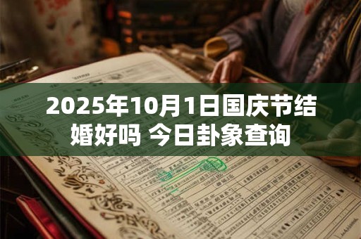2025年10月1日国庆节结婚好吗 今日卦象查询