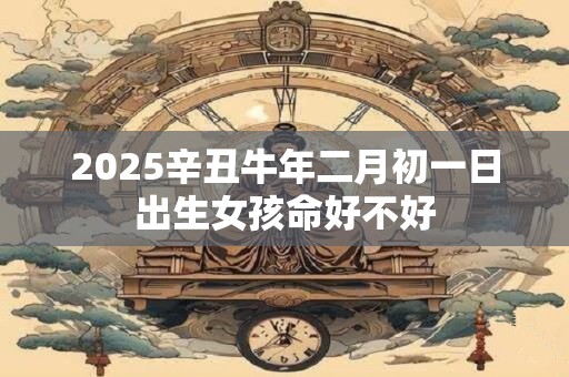 2025辛丑牛年二月初一日出生女孩命好不好