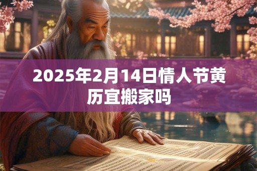 2025年2月14日情人节黄历宜搬家吗