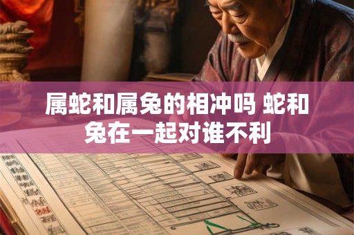 属蛇和属兔的相冲吗 蛇和兔在一起对谁不利