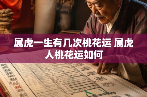 属虎一生有几次桃花运 属虎人桃花运如何