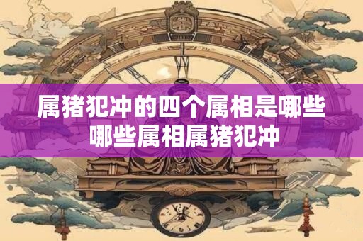 属猪犯冲的四个属相是哪些 哪些属相属猪犯冲
