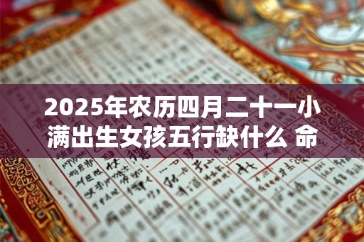2025年农历四月二十一小满出生女孩五行缺什么 命好吗