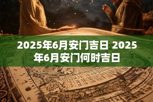 2025年6月安门吉日 2025年6月安门何时吉日