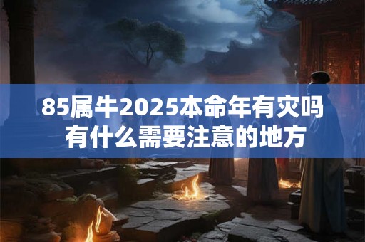 85属牛2025本命年有灾吗 有什么需要注意的地方