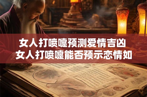 女人打喷嚏预测爱情吉凶 女人打喷嚏能否预示恋情如何