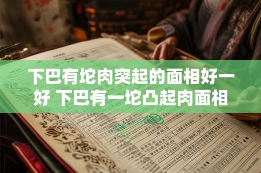 下巴有坨肉突起的面相好一好 下巴有一坨凸起肉面相
