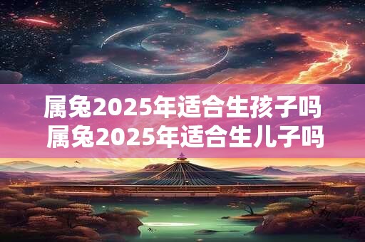 属兔2025年适合生孩子吗 属兔2025年适合生儿子吗