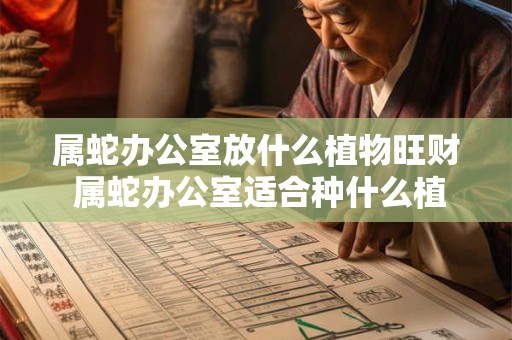 属蛇办公室放什么植物旺财 属蛇办公室适合种什么植物旺财