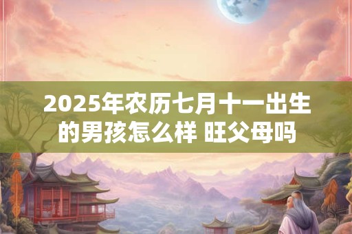 2025年农历七月十一出生的男孩怎么样 旺父母吗 2025年农历七月十一出生的男孩怎么样 旺父母吗