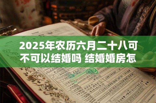 2025年农历六月二十八可不可以结婚吗 结婚婚房怎么布置