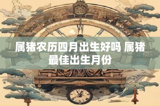 属猪农历四月出生好吗 属猪最佳出生月份