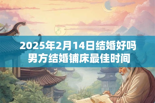 2025年2月14日结婚好吗 男方结婚铺床最佳时间