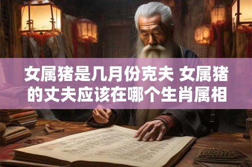 女属猪是几月份克夫 女属猪的丈夫应该在哪个生肖属相