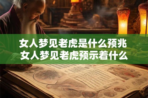 女人梦见老虎是什么预兆 女人梦见老虎预示着什么