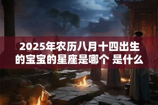 2026年农历八月十四出生的宝宝的星座是哪个 是什么命