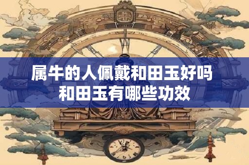 属牛的人佩戴和田玉好吗 和田玉有哪些功效