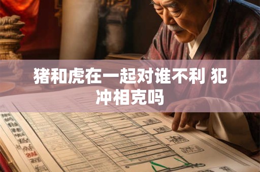 猪和虎在一起对谁不利 犯冲相克吗