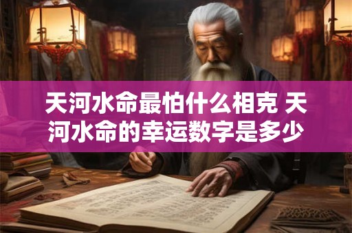 天河水命最怕什么相克 天河水命的幸运数字是多少
