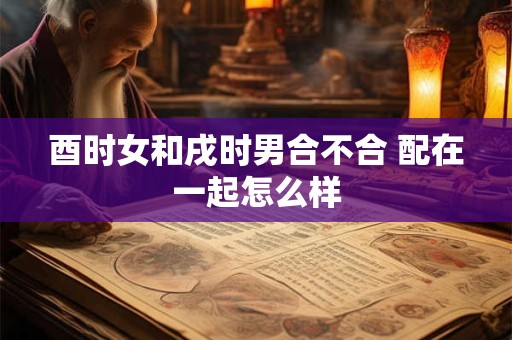 酉时女和戌时男合不合 配在一起怎么样