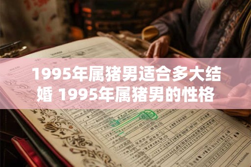 1995年属猪男适合多大结婚 1995年属猪男的性格