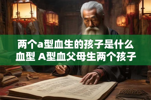 两个a型血生的孩子是什么血型 A型血父母生两个孩子的血型是什么