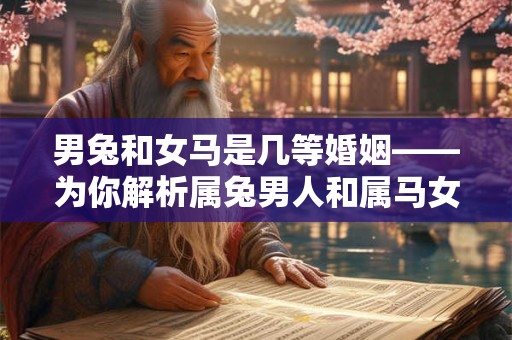 男兔和女马是几等婚姻——为你解析属兔男人和属马女人的命运之道 男兔和女马是几等婚姻——为你解析属兔男人和属马女人的命运之道