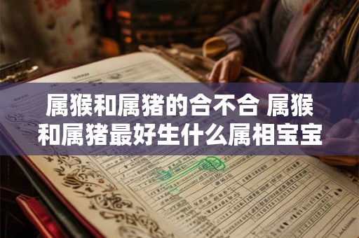 属猴和属猪的合不合 属猴和属猪最好生什么属相宝宝