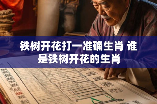 铁树开花打一准确生肖 谁是铁树开花的生肖