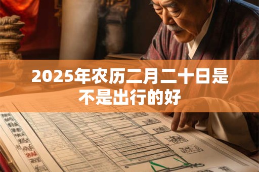 2025年农历二月二十日是不是出行的好