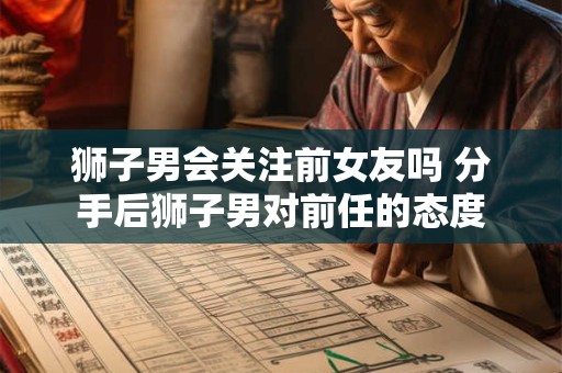狮子男会关注前女友吗 分手后狮子男对前任的态度