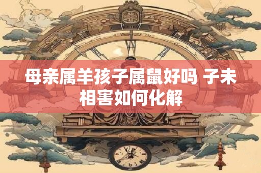 母亲属羊孩子属鼠好吗 子未相害如何化解