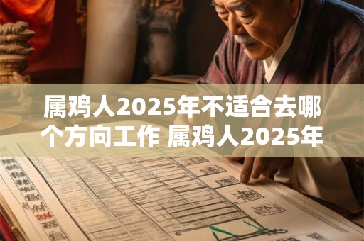 属鸡人2025年不适合去哪个方向工作 属鸡人2025年工作注意事项