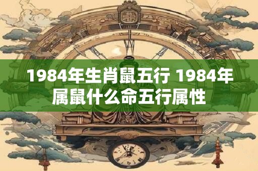 1984年生肖鼠五行 1984年属鼠什么命五行属性