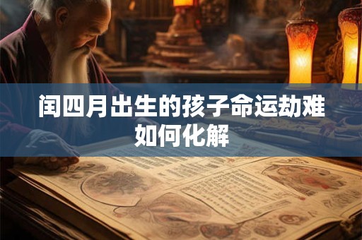 闰四月出生的孩子命运劫难如何化解