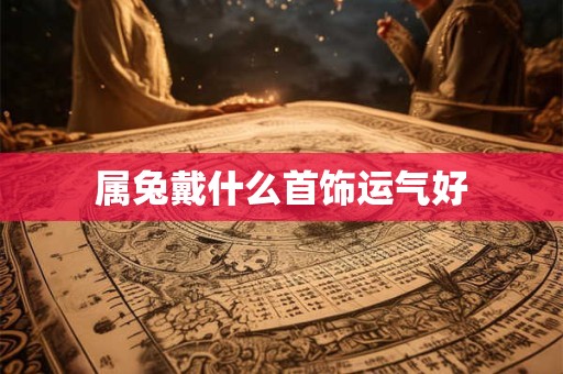 属兔戴什么首饰运气好