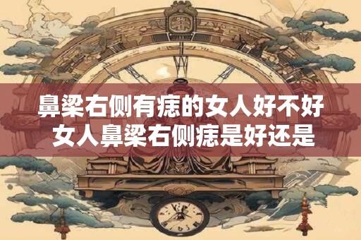 鼻梁右侧有痣的女人好不好 女人鼻梁右侧痣是好还是坏