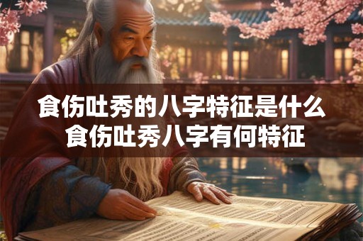 食伤吐秀的八字特征是什么 食伤吐秀八字有何特征