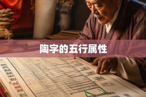陶字的五行属性