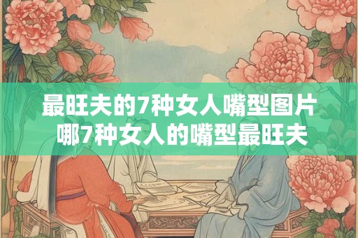 最旺夫的7种女人嘴型图片 哪7种女人的嘴型最旺夫