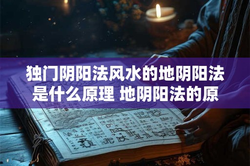 独门阴阳法风水的地阴阳法是什么原理 地阴阳法的原理是什么