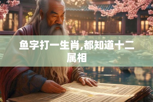 鱼字打一生肖,都知道十二属相
