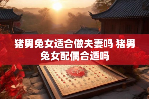 猪男兔女适合做夫妻吗 猪男兔女配偶合适吗