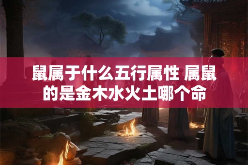 鼠属于什么五行属性 属鼠的是金木水火土哪个命
