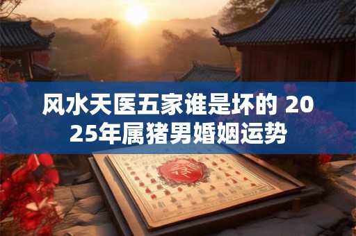 风水天医五家谁是坏的 2025年属猪男婚姻运势 风水天医五家谁是坏的 2025年属猪男婚姻运势