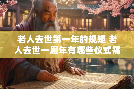 老人去世第一年的规矩 老人去世一周年有哪些仪式需要遵守