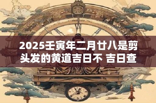 2025壬寅年二月廿八是剪头发的黄道吉日不 吉日查询