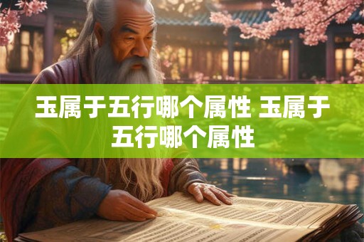 玉属于五行哪个属性 玉属于五行哪个属性