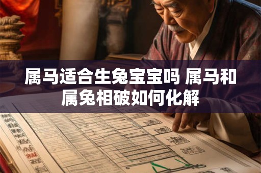 属马适合生兔宝宝吗 属马和属兔相破如何化解